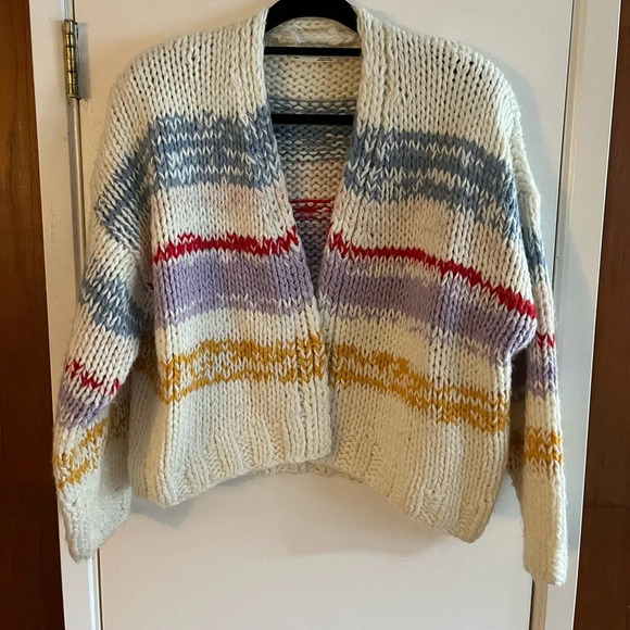 Anthropologie Grazia Striped Cardigan - Picture 2 of 7